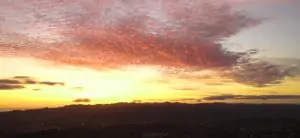 December Sunset, Edna Valley, San Luis Obispo