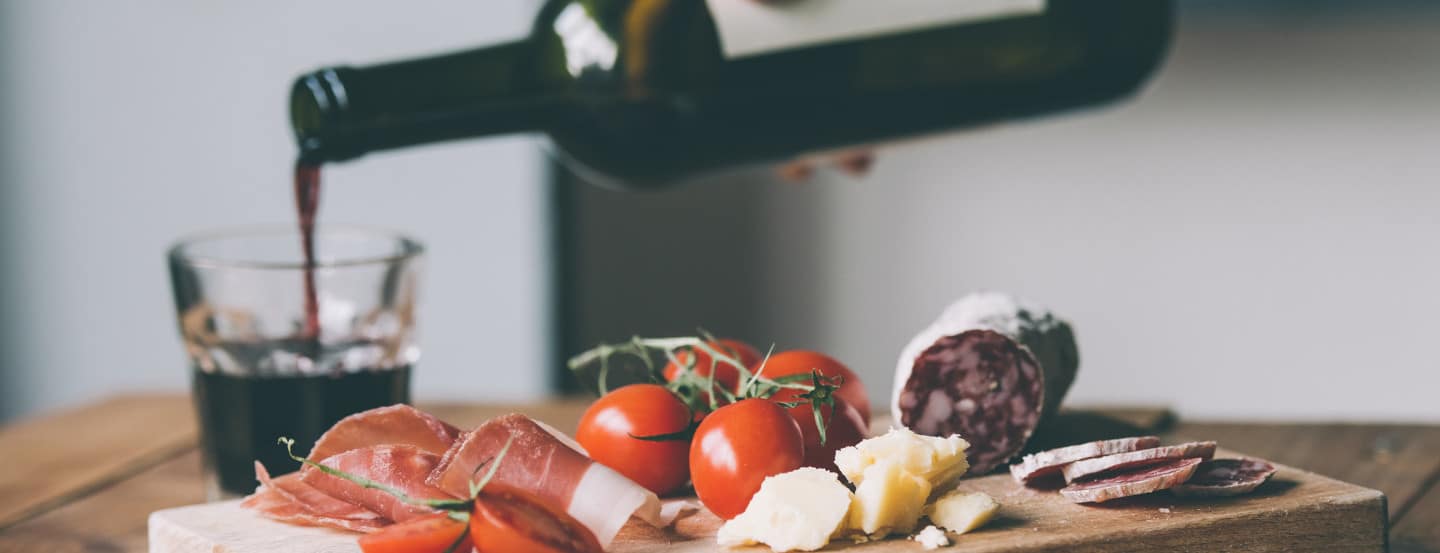 shutterstock_255270844 Food and wine pairing