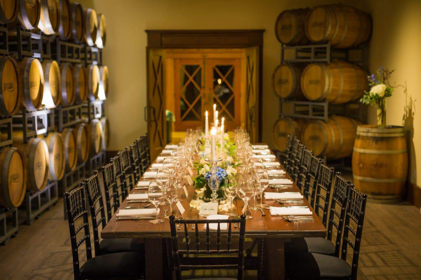 The Barrel Room at the Tasting Room