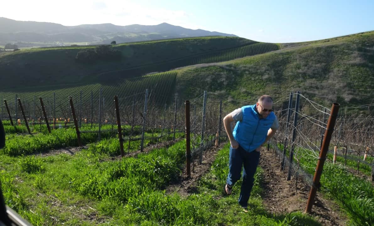 Small california winery weatherborne
