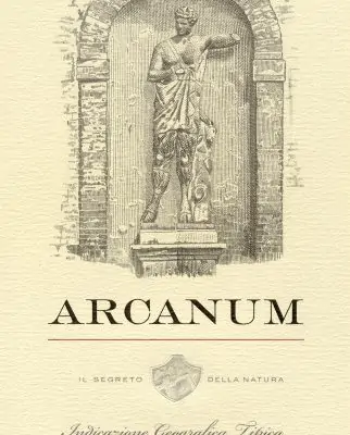 arcanum wine label