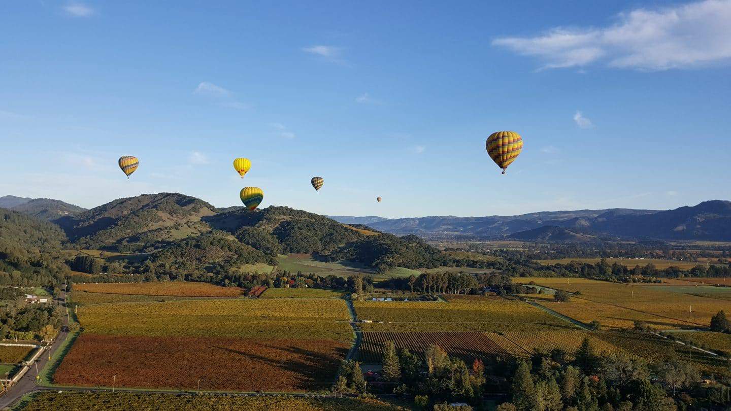 Wine Country Hot-Air Balloon Ride from Yountville