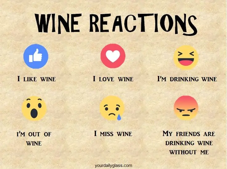 wine reactions