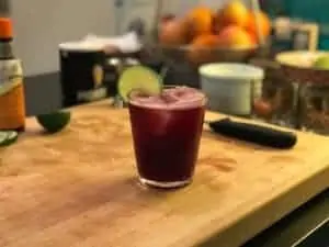 summer red wine cocktail
