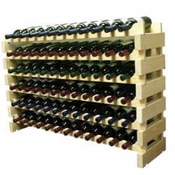 wooden wine racks