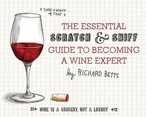 wine scratch sniff book