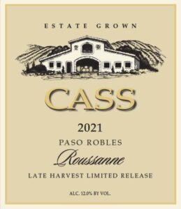 cass winery roussane
