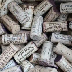a group of wine corks natural